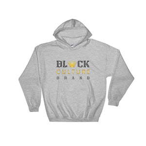 Black Culture Crown Hooded Sweatshirt