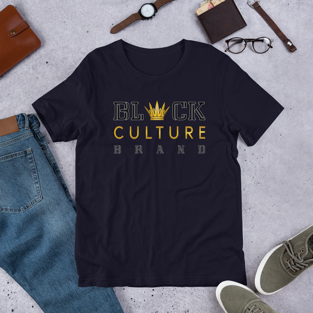 Black Culture Crown Unisex T-Shirt