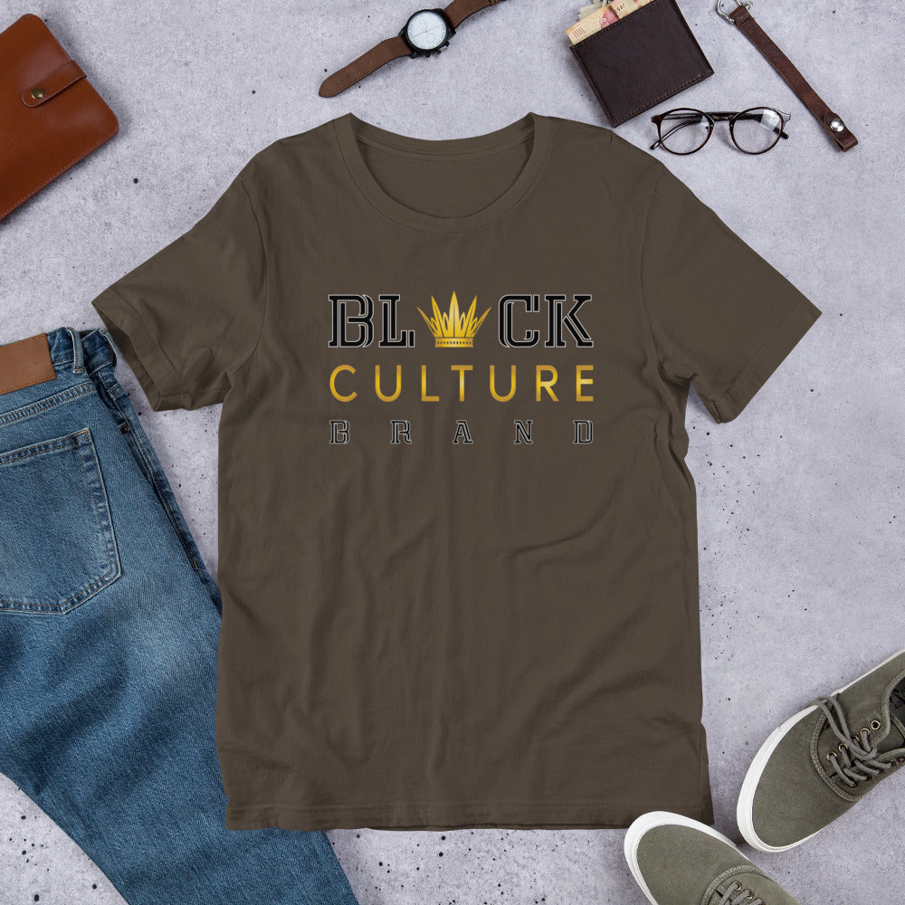 Black Culture Crown Unisex T-Shirt