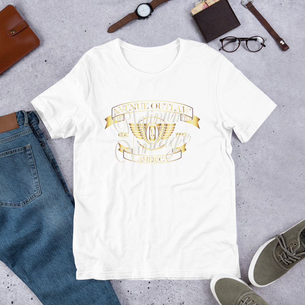 Avenue Outlaw Platinum & Gold T-Shirt