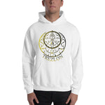 Trezlon Astrolabe Gold/Blk Hooded Sweatshirt