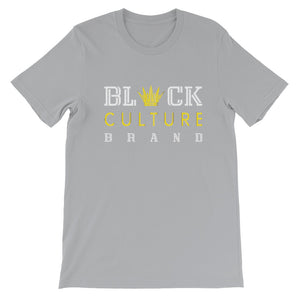 Black Culture Crown white Unisex T-Shirt