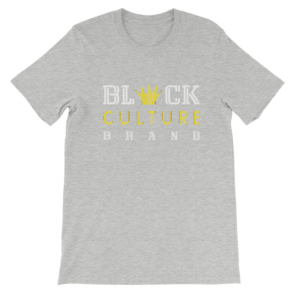 Black Culture Crown white Unisex T-Shirt