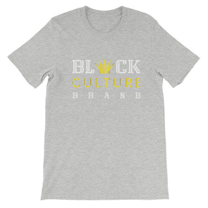 Black Culture Crown white Unisex T-Shirt