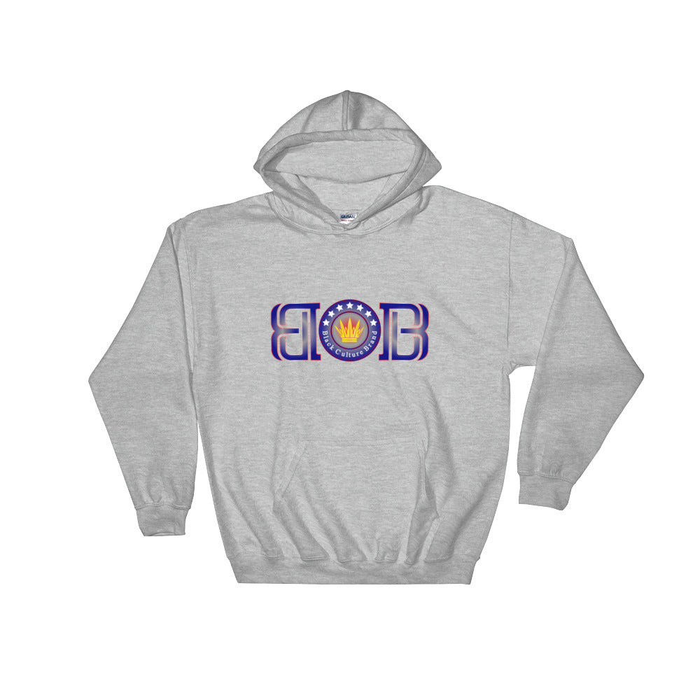 Black Culture Brand BB Logo Hooded Sweatshirt