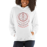 Trezlon Astrolabe Red/grey Hooded Sweatshirt